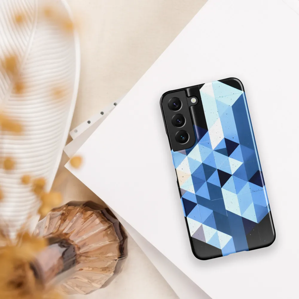Blueprint of Depth | Phone Case |  S22 | Snap Case | Glossy