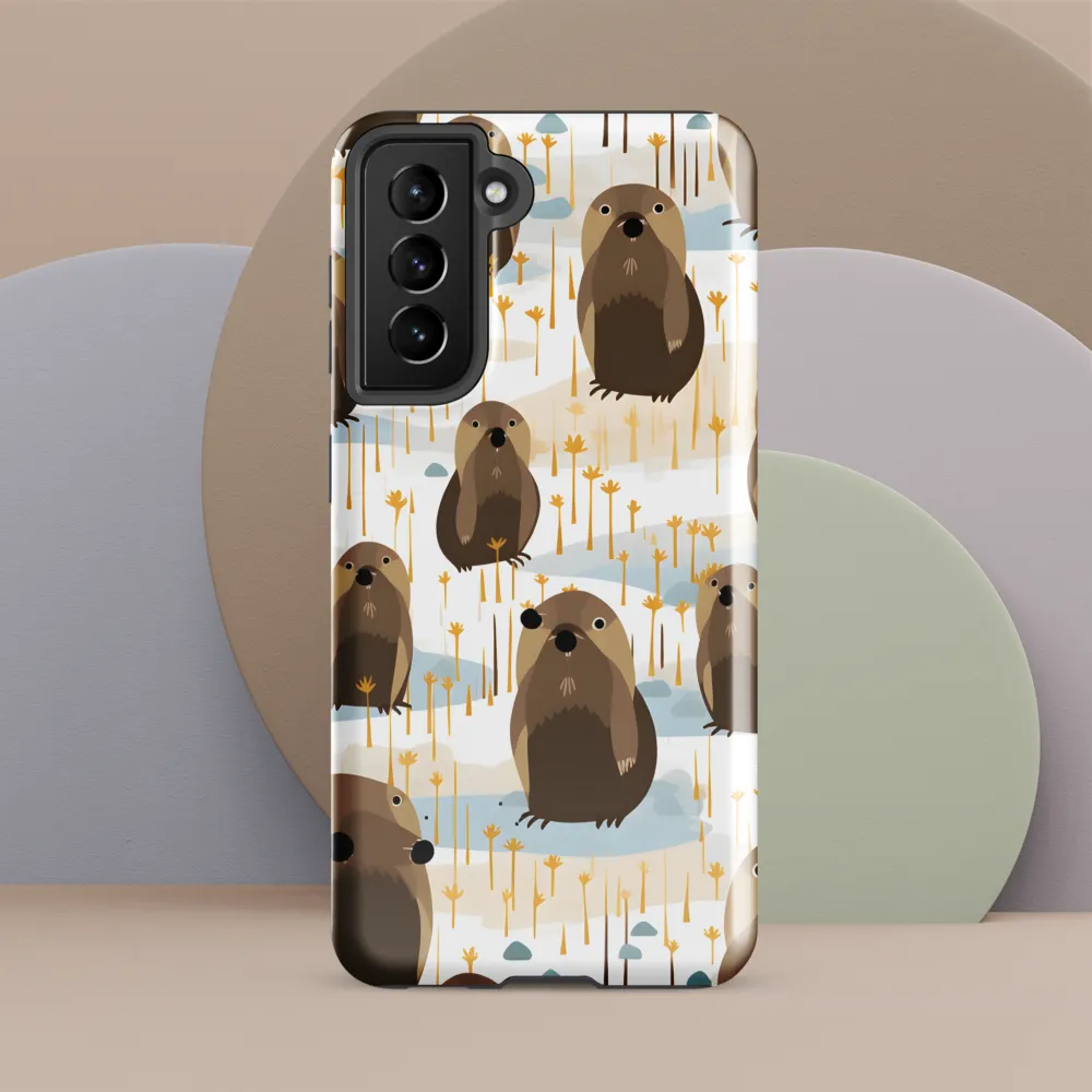Whimsical Waters: A Celebration of Otters and Seals