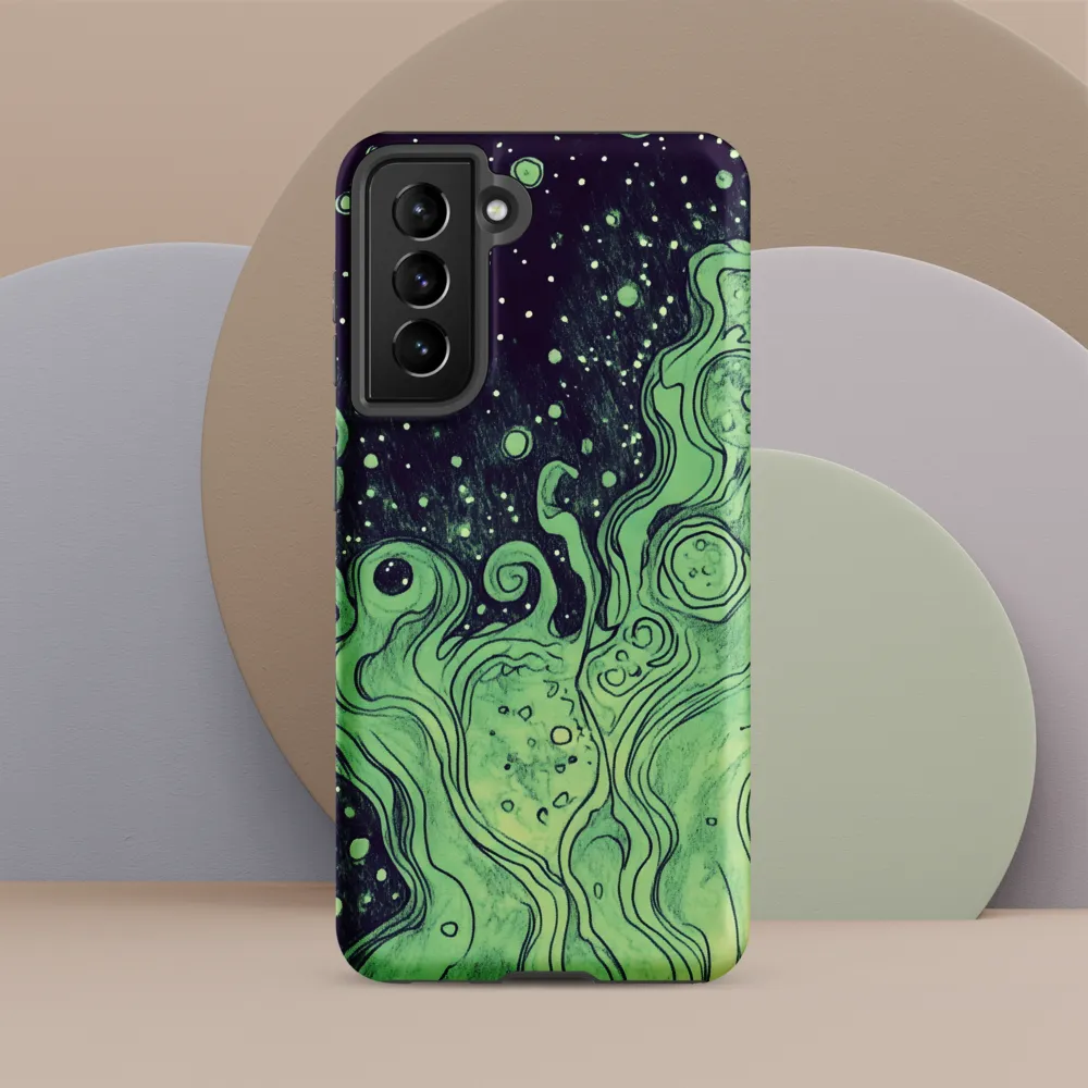 Cosmic Whirl: An Abstract Journey