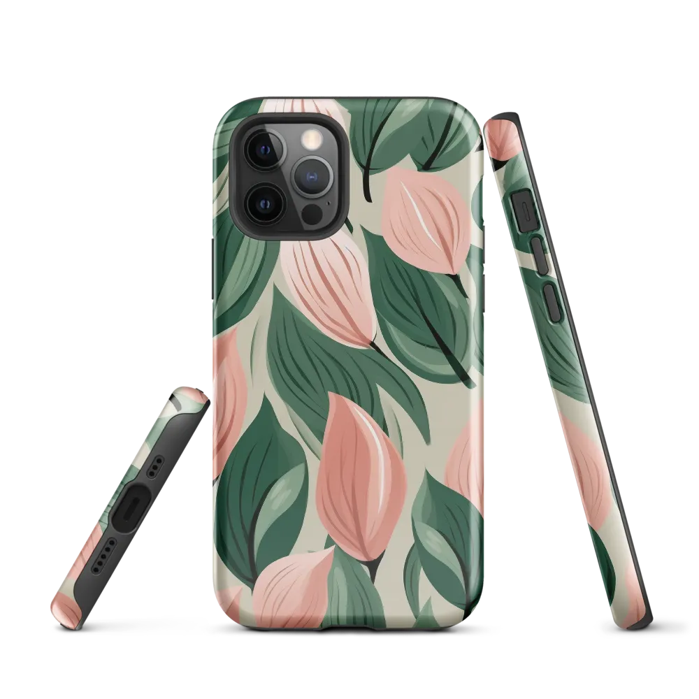 Floral Symphony in Modern Hues | Phone Case |  12 Pro | Tough Case | Glossy
