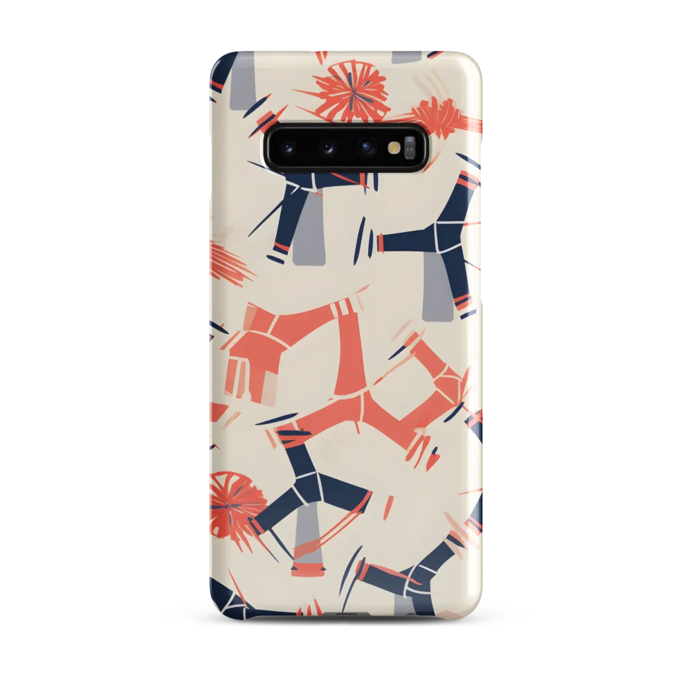 Whimsical Patterns of Nature and Femininity | Phone Case |  S10 Plus | Snap Case | Glossy