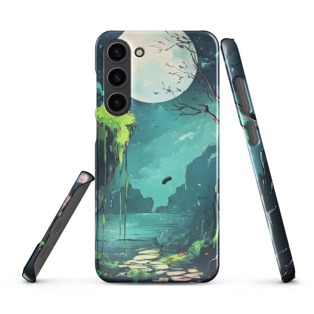 Moonlit Serenity: A Fantastical Landscape