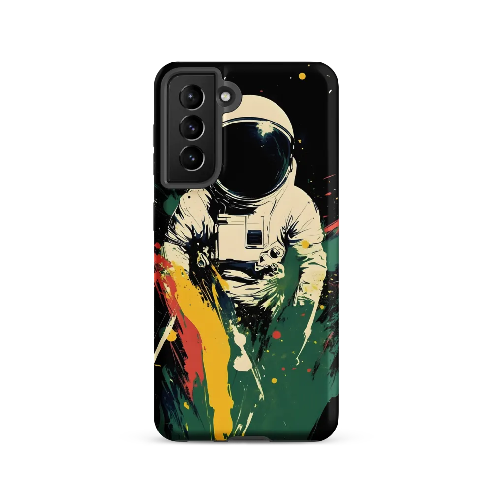 Cosmic Splash: The Astronaut's Journey