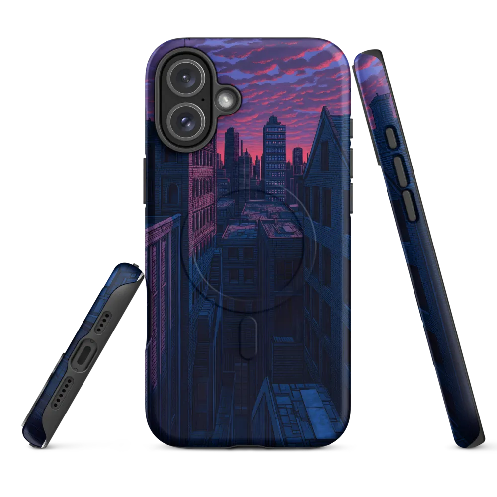 City of Secrets at Dusk | Phone Case |  16 Plus | MagSafe® Tough Case | Matte