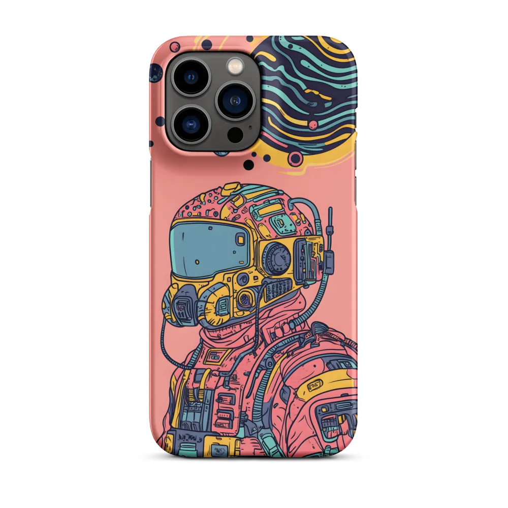 Exploration Beyond: A Digital Astronaut | Phone Case |  14 Pro Max | Snap Case | Matte