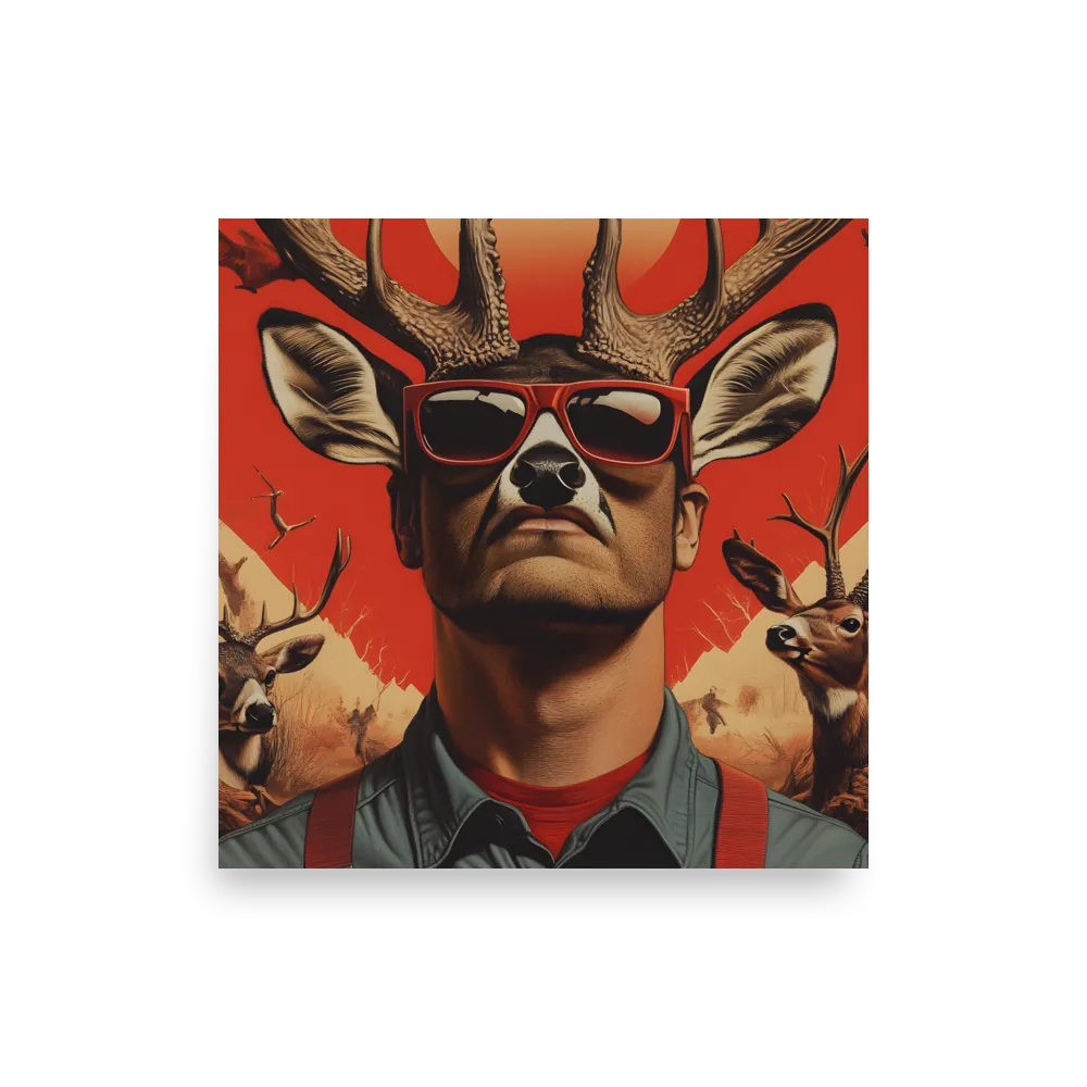 The Hunter's Spirit | Poster | 14″×14″