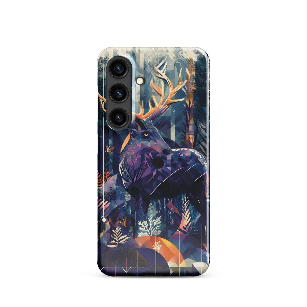 Majestic Serenity: A Geometric Forest Encounter