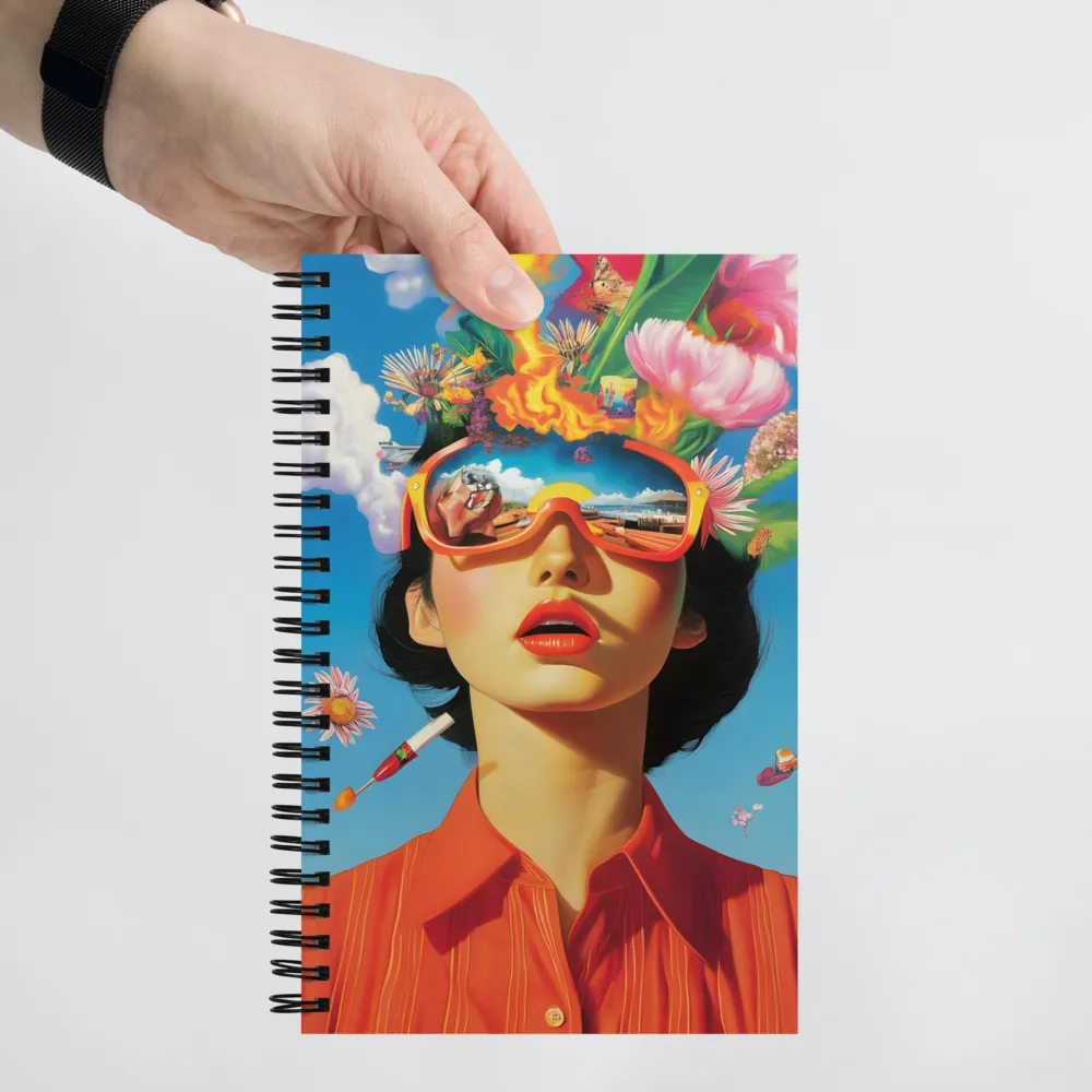 Reflections of Whimsy | Spiral Notebook