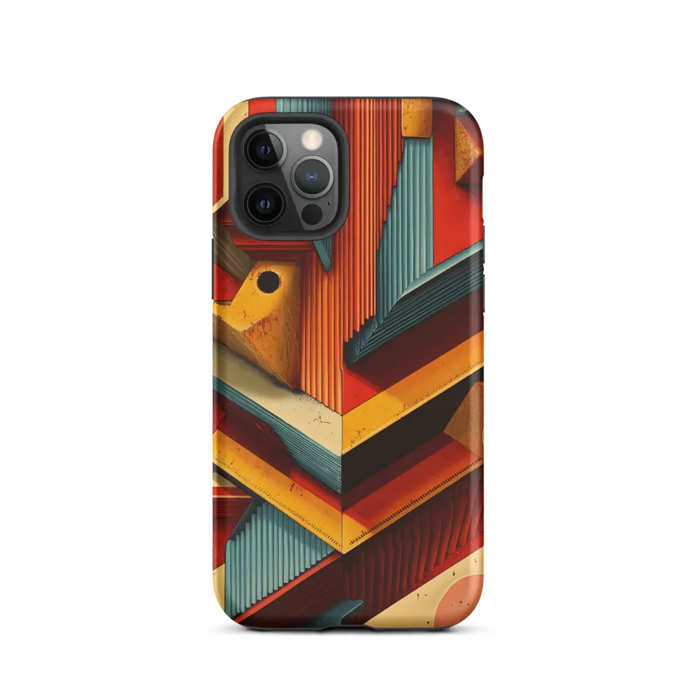 Geometric Harmony | Phone Case |  12 Pro | Tough Case | Matte