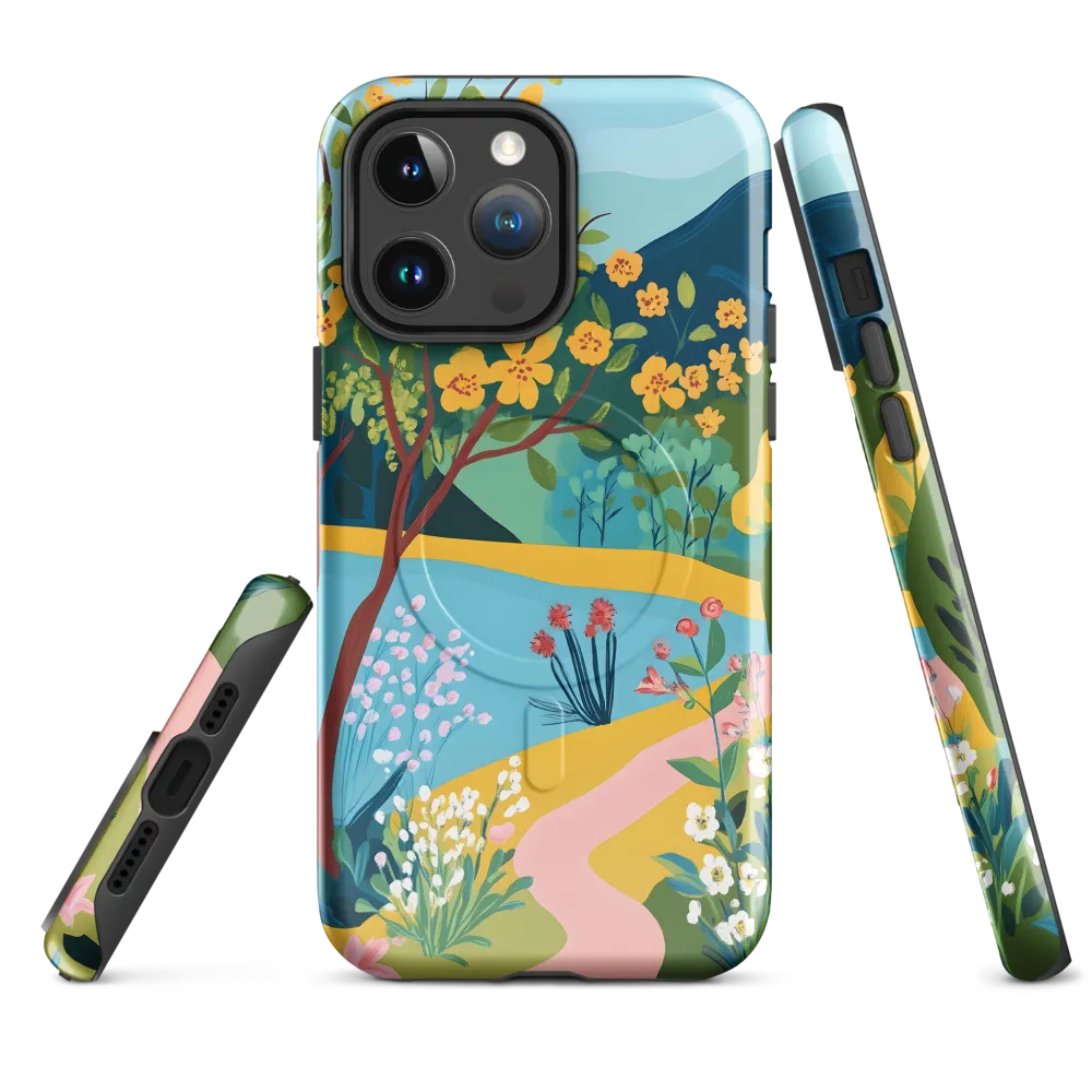 Blossoms by the Tranquil Waters