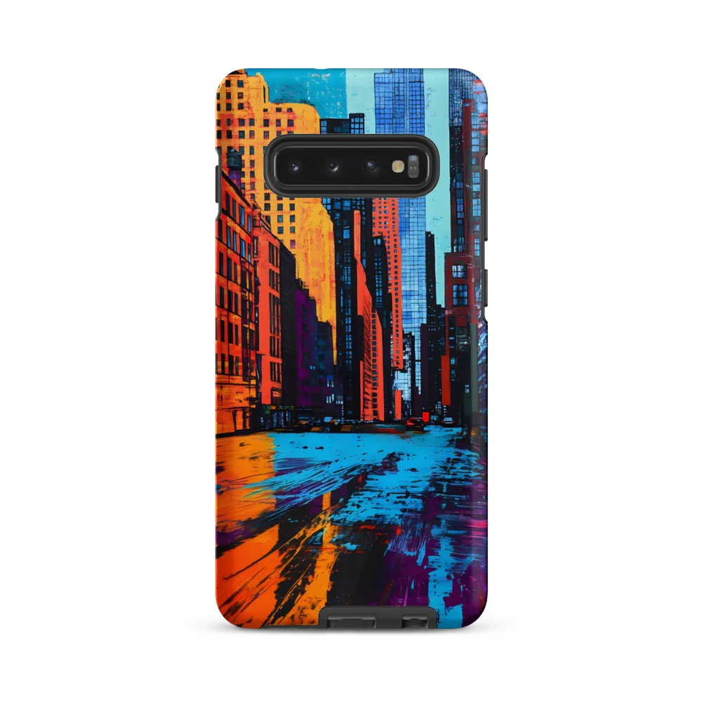 Vibrant Urban Horizons | Phone Case |  S10 Plus | Tough Case | Matte