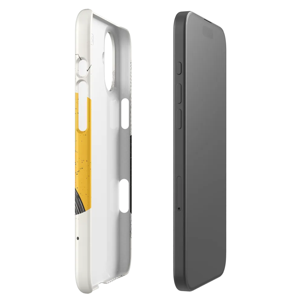 Dynamic Harmony in Black and Yellow