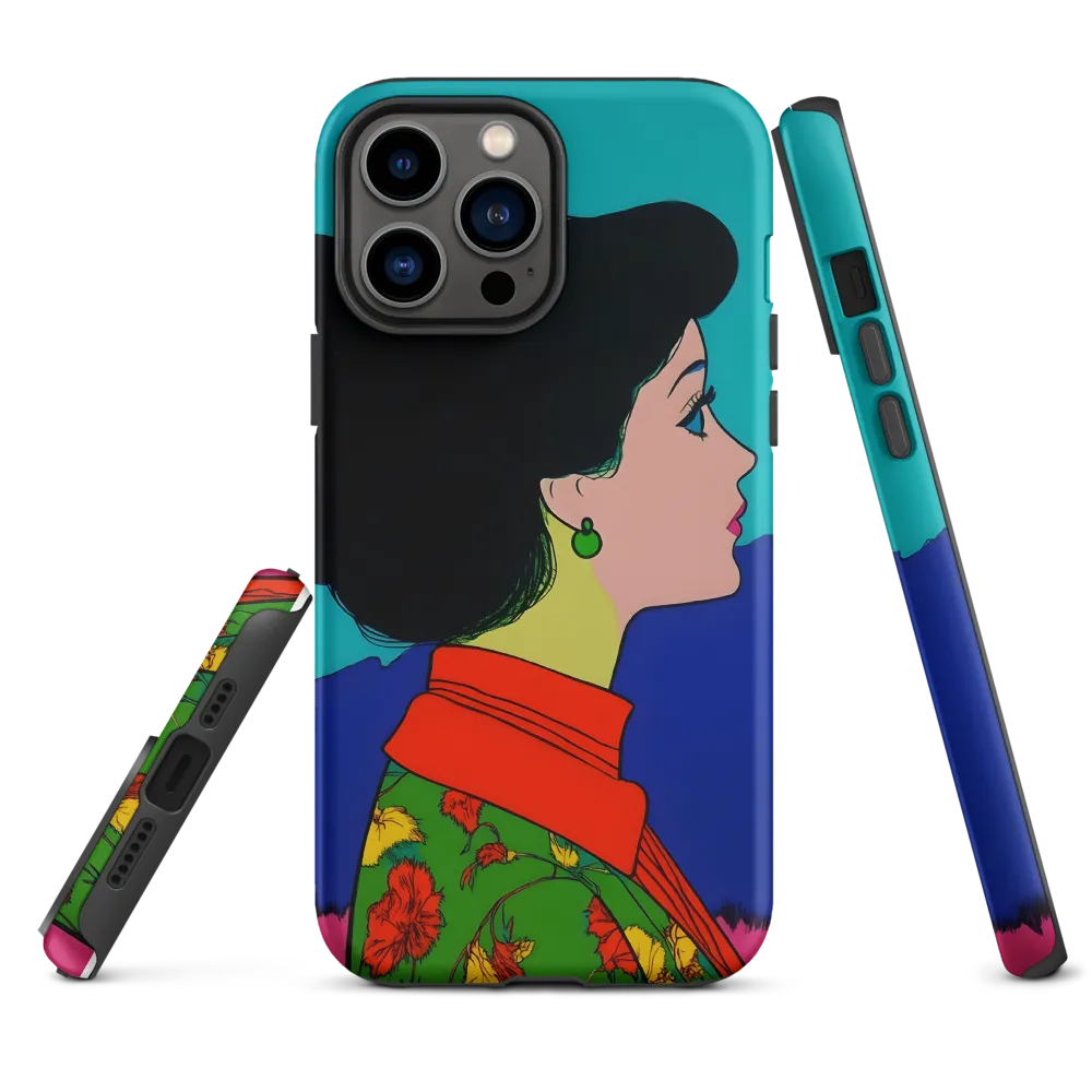 Whispers of Color: A Pop Art Portrait