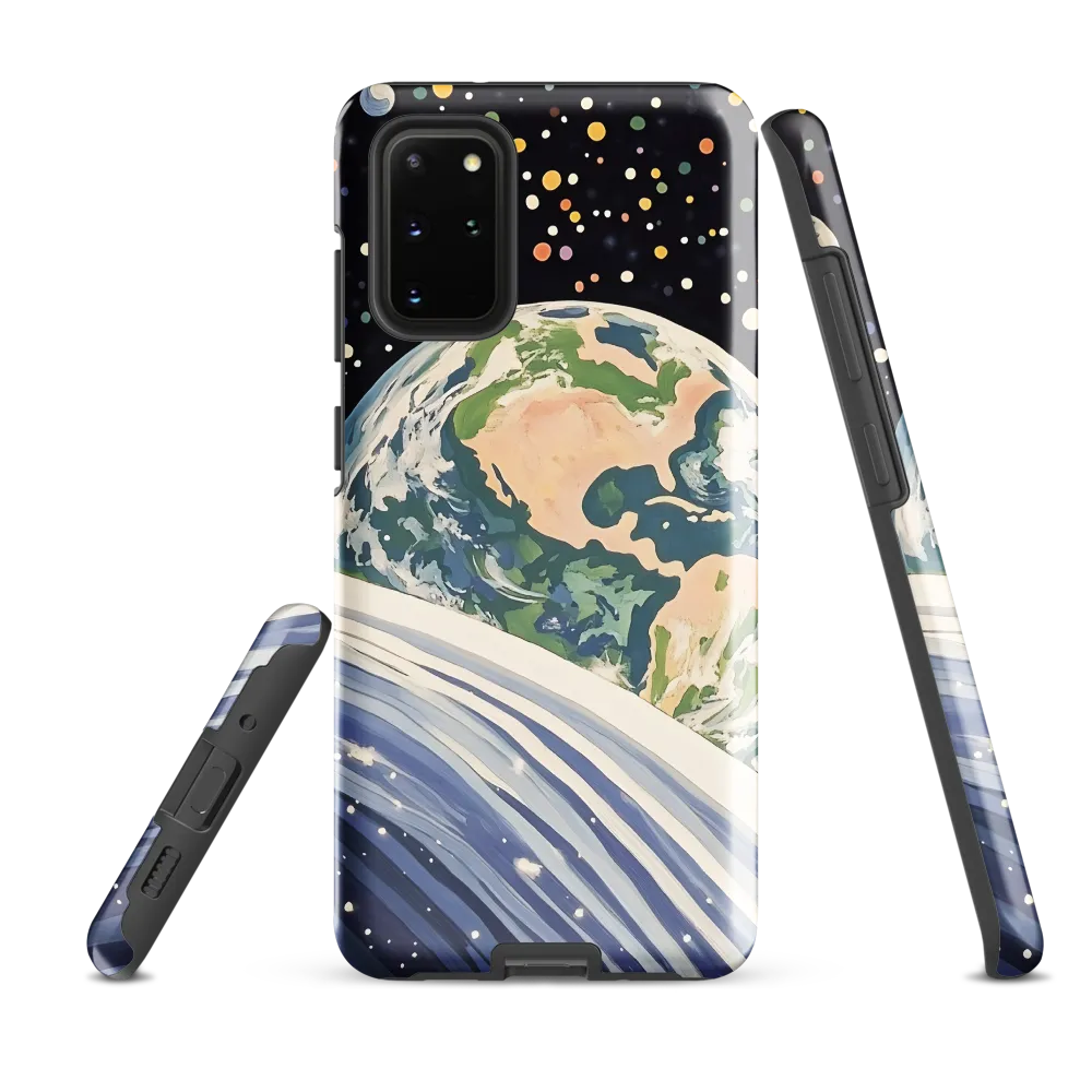 Celestial View: A Surreal Journey Through Space