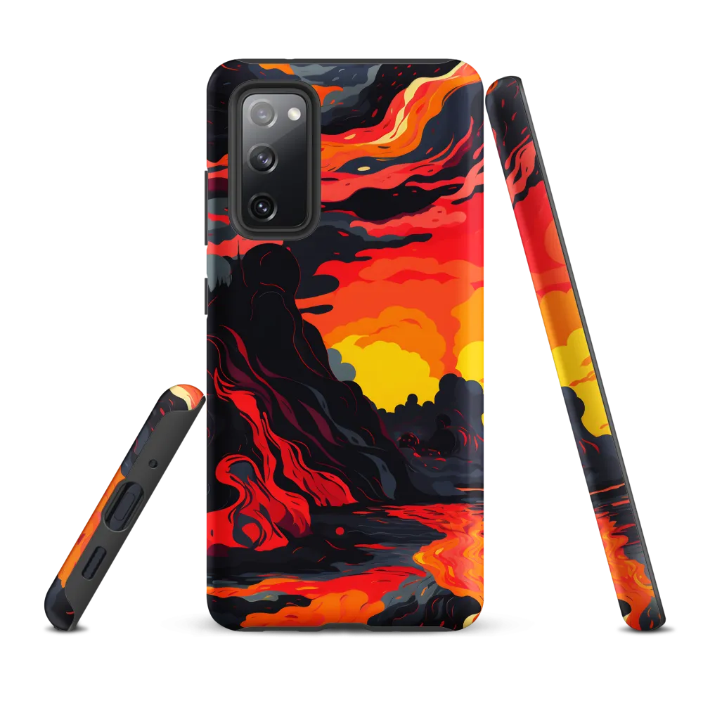 Eruption of Colors | Phone Case |  S20 FE | Tough Case | Matte