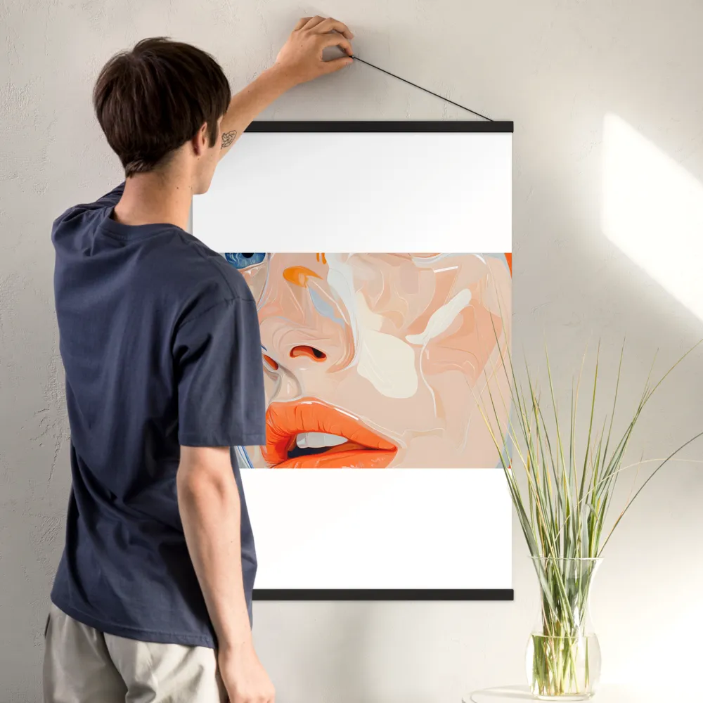 Ethereal Expressions | Poster With Black Wood Hanger | 24″×36″