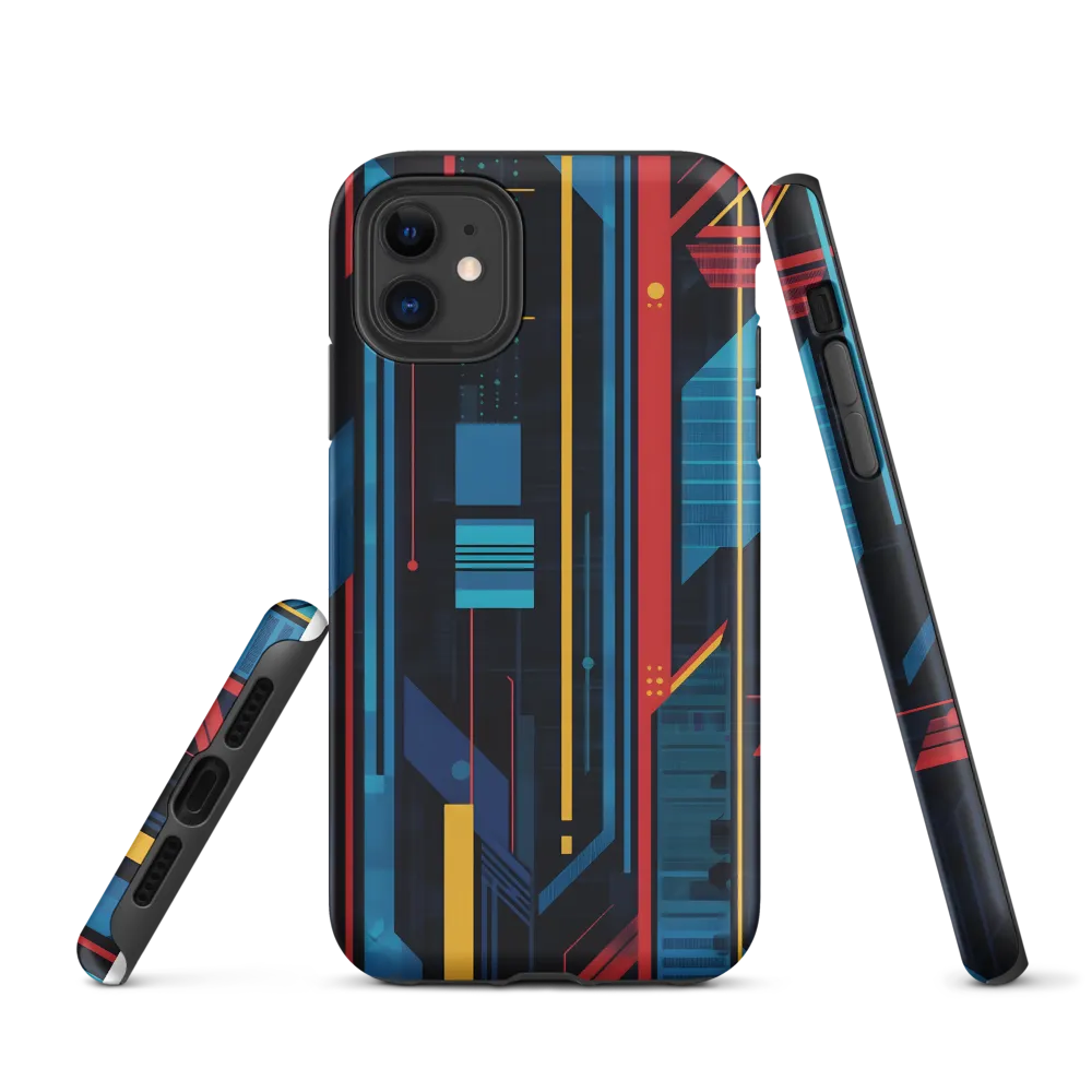 Symphony of Lines | Phone Case |  11 | Tough Case | Matte