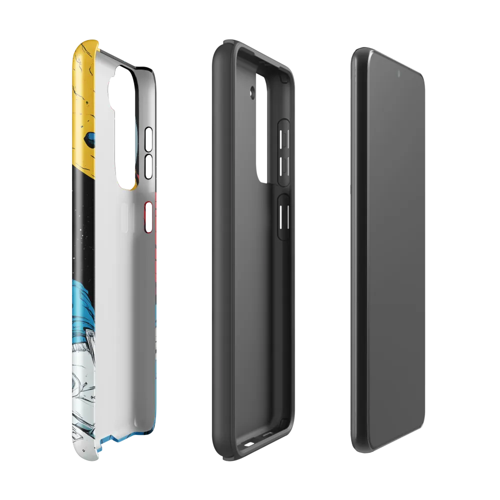 Eclipse of Curiosity | Phone Case |  S21 | Tough Case | Glossy