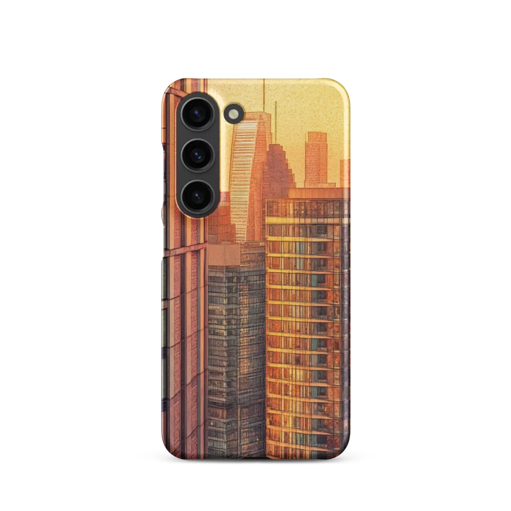 Urban Serenity at Sunset