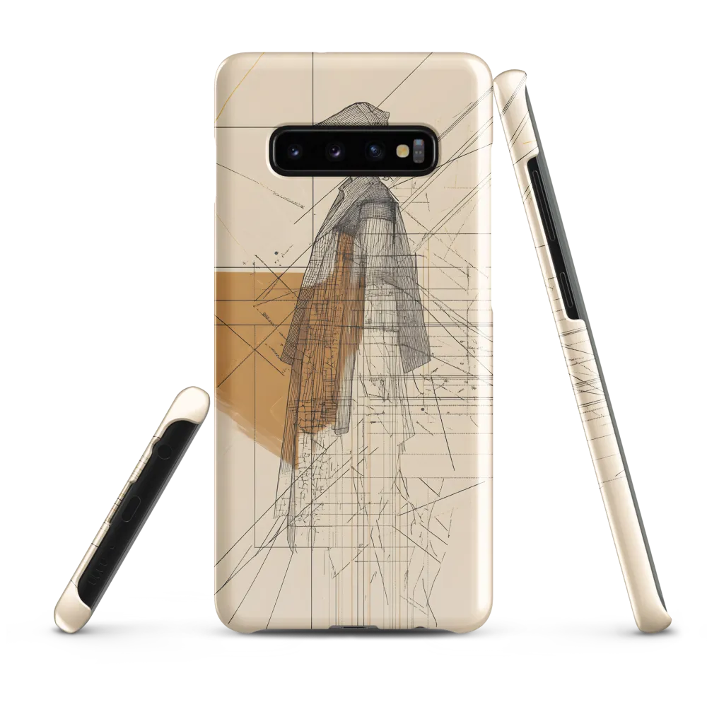 Abstract Profile: A Minimalist Exploration | Phone Case |  S10 Plus | Snap Case | Glossy