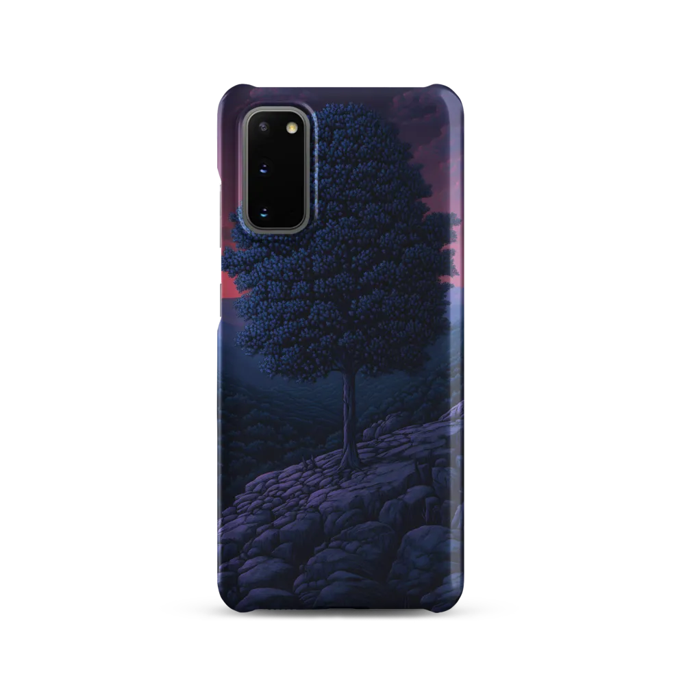 Solitary Sentinel: A Tree at Dusk