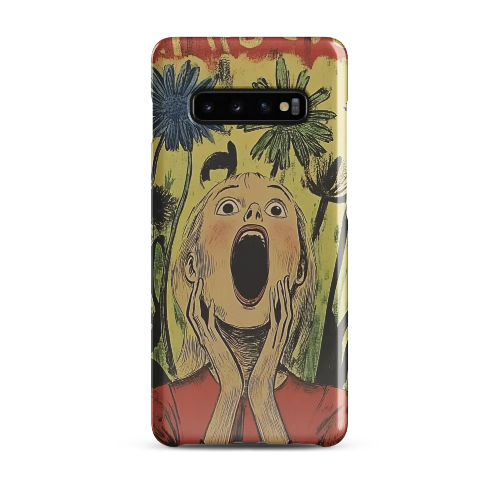 The Echo of Panic | Phone Case |  S10 Plus | Snap Case | Glossy