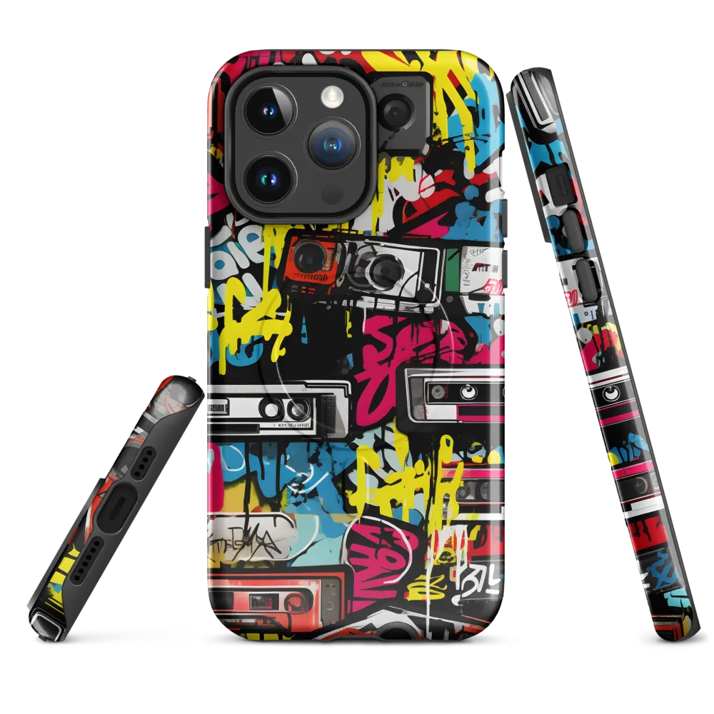 Urban Nostalgia: A Retro Cassette Explosion