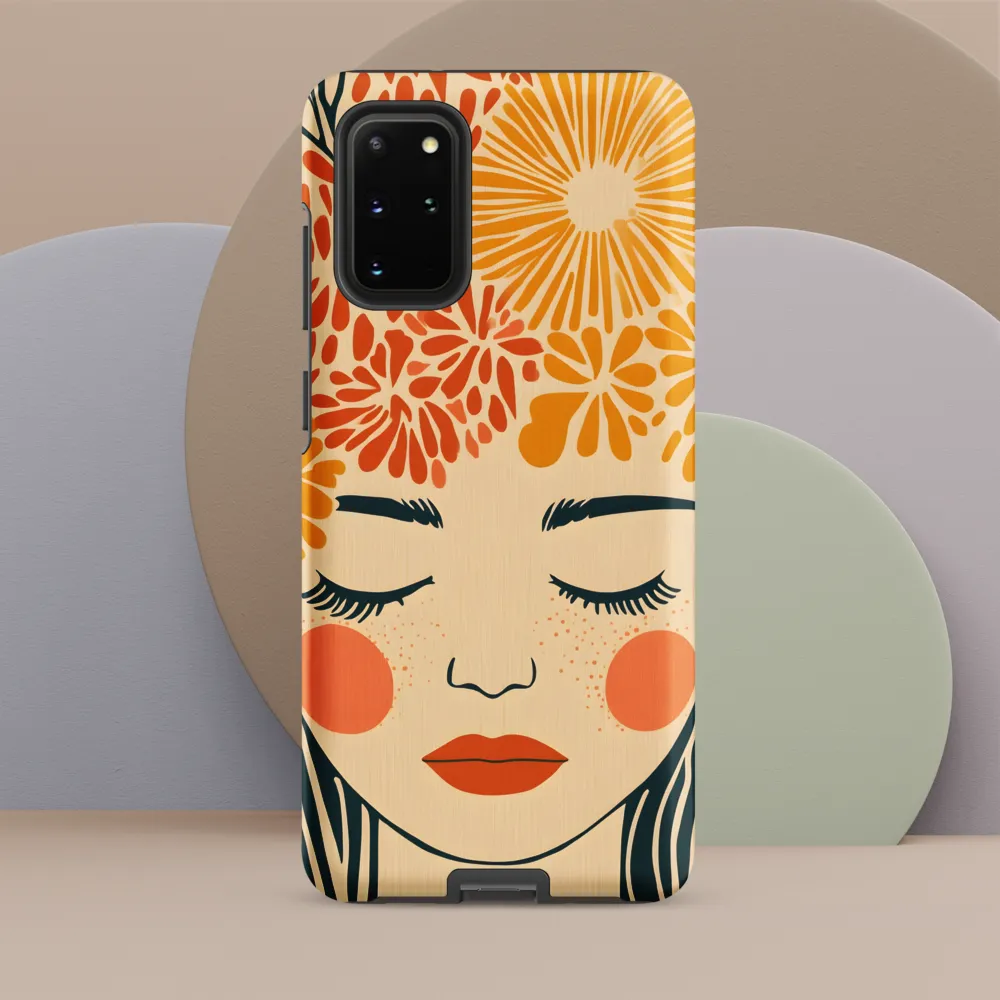 Serenity in Bloom | Phone Case |  S20 Plus | Tough Case | Matte