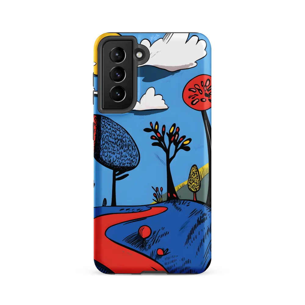 A Playful Journey Through Whimsical Woods | Phone Case |  S21 FE | Tough Case | Matte