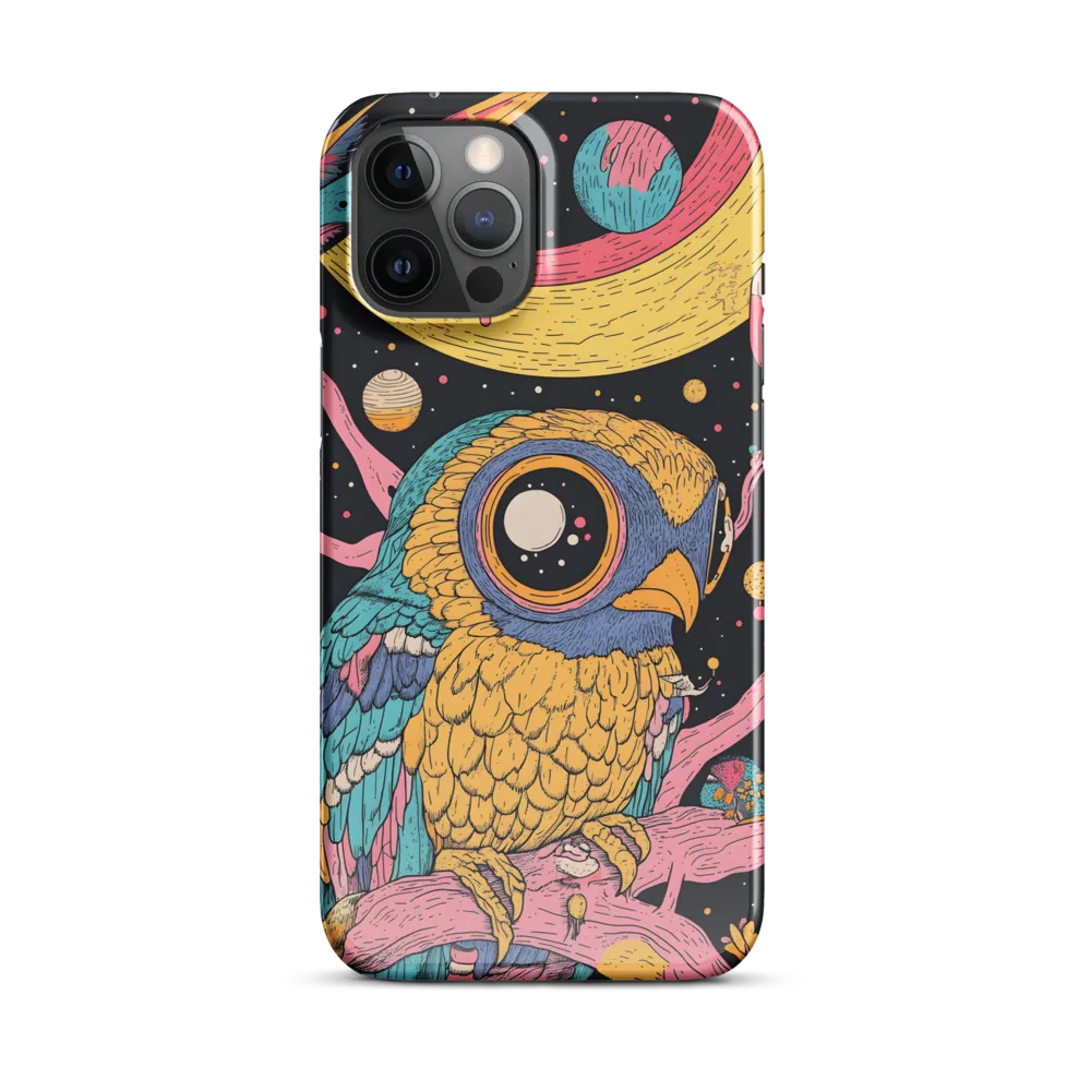 Whimsical Cosmic Owl