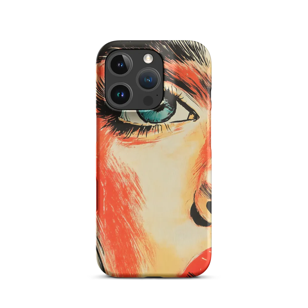 Intense Gaze: A Pop Art Portrait