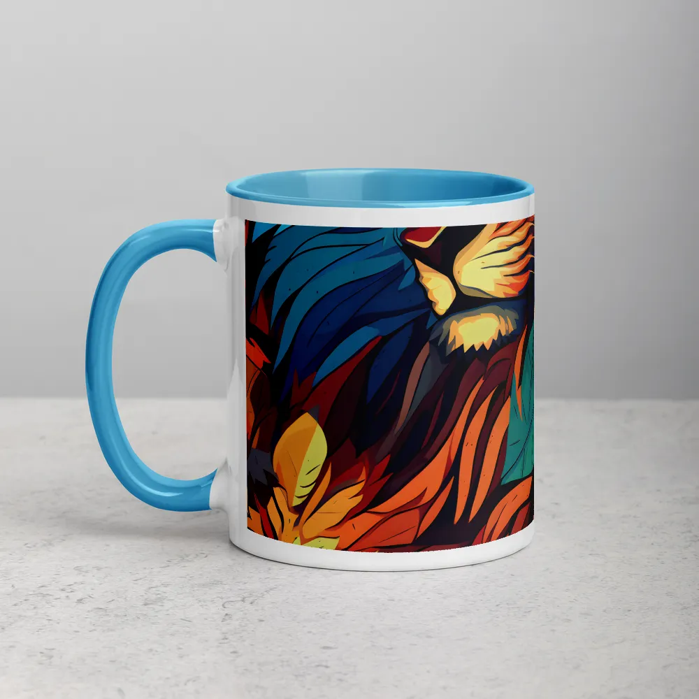Harmony of Strength: The Lion and Nature