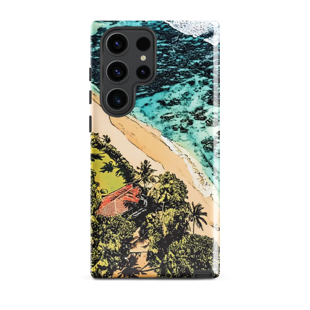 Aerial Serenity: Coastal Escape
