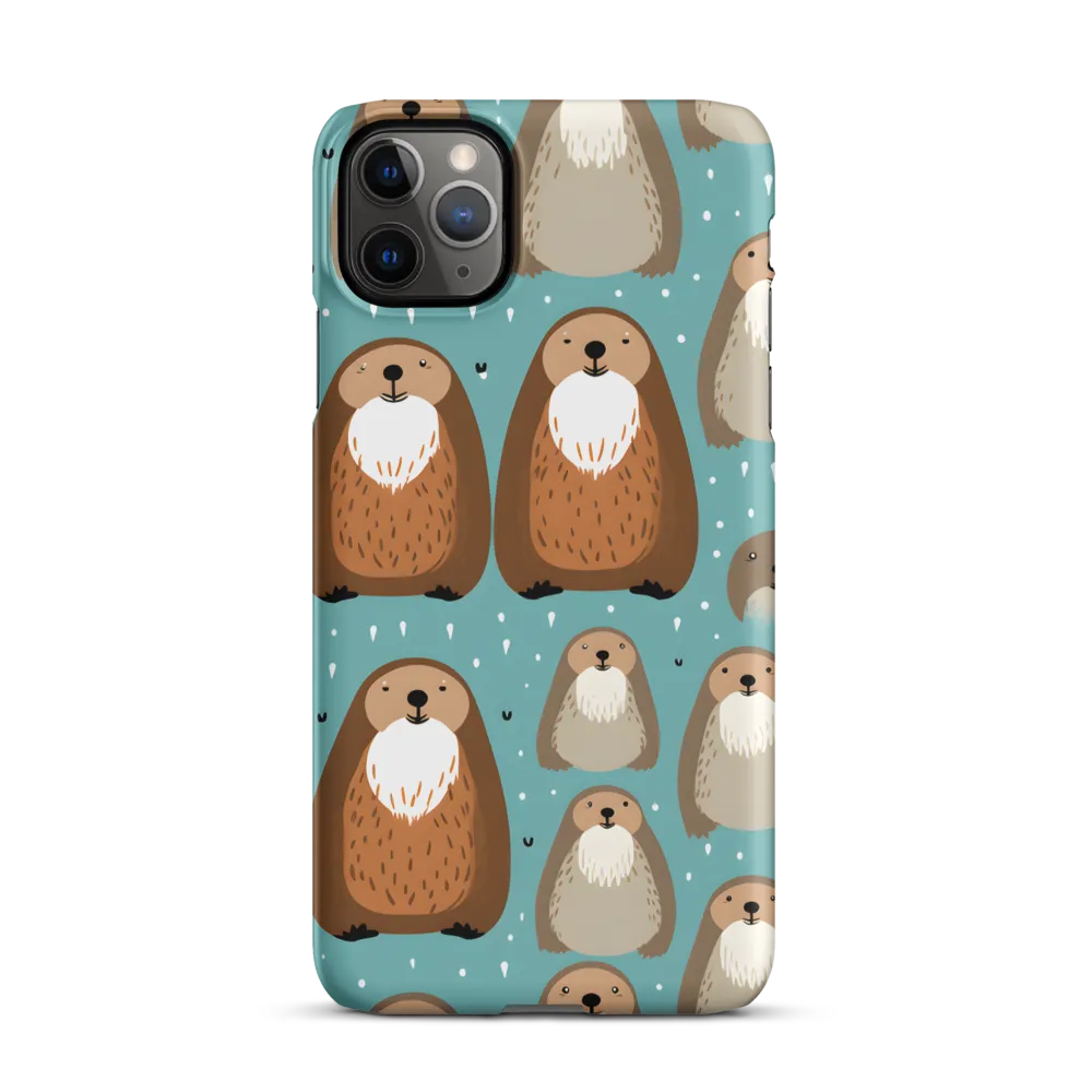 Whimsical Otter Pattern
