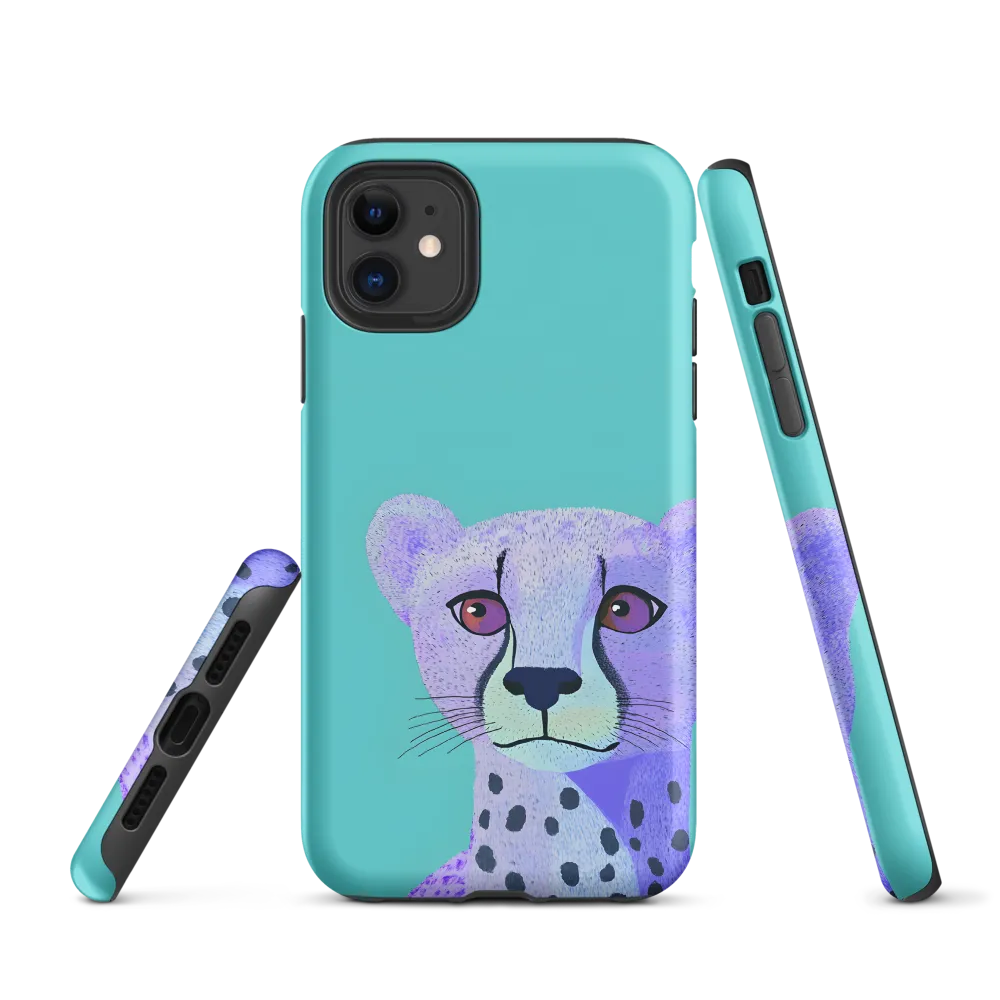 Curious Cheetah | Phone Case |  11 | Tough Case | Matte