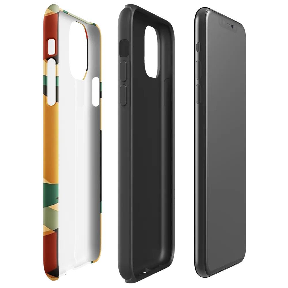 Dynamic Geometry: An Exploration of Form | Phone Case |  11 Pro Max | Tough Case | Glossy