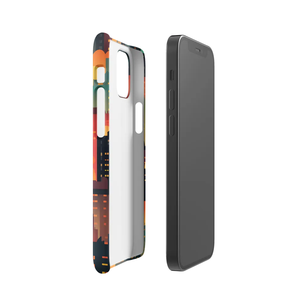 Twilight in the Concrete Jungle | Phone Case |  12 Mini | Snap Case | Matte