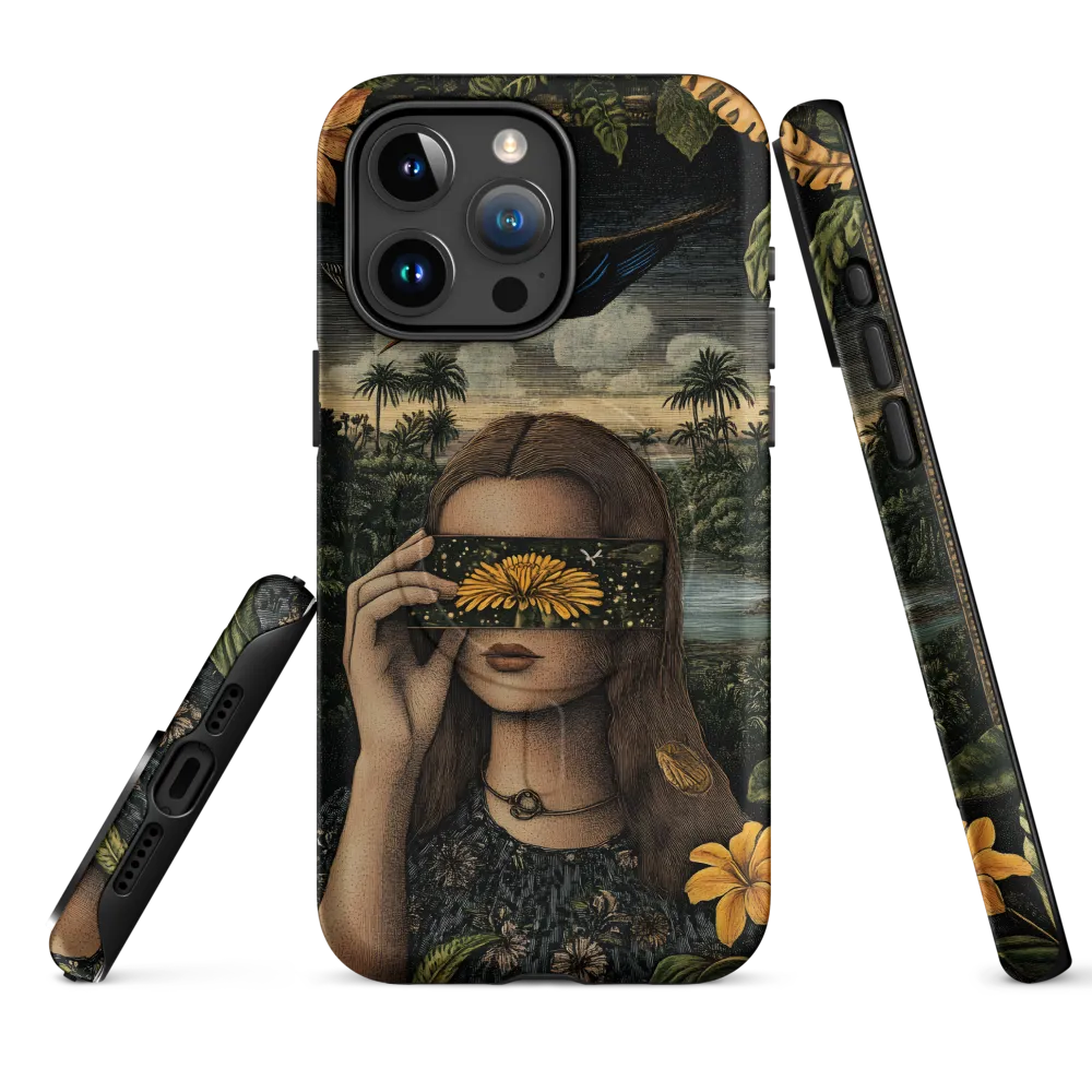 Veil of Nature: A Surreal Embrace