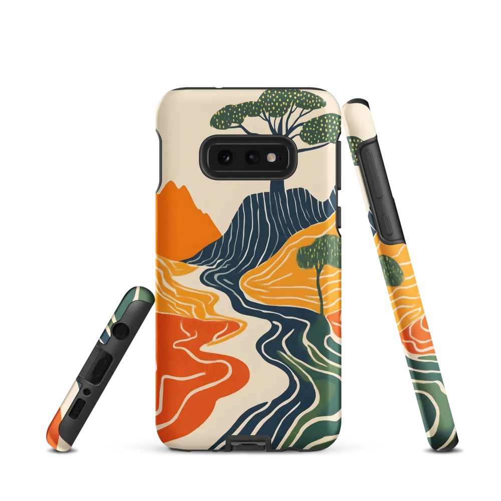 Waves of Serenity | Phone Case |  S10e | Tough Case | Matte
