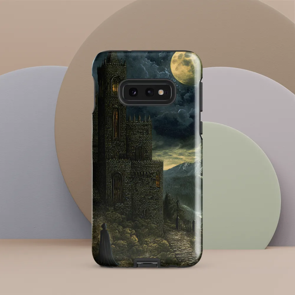 Whispers of the Moonlit Castle | Phone Case |  S10e | Tough Case | Glossy
