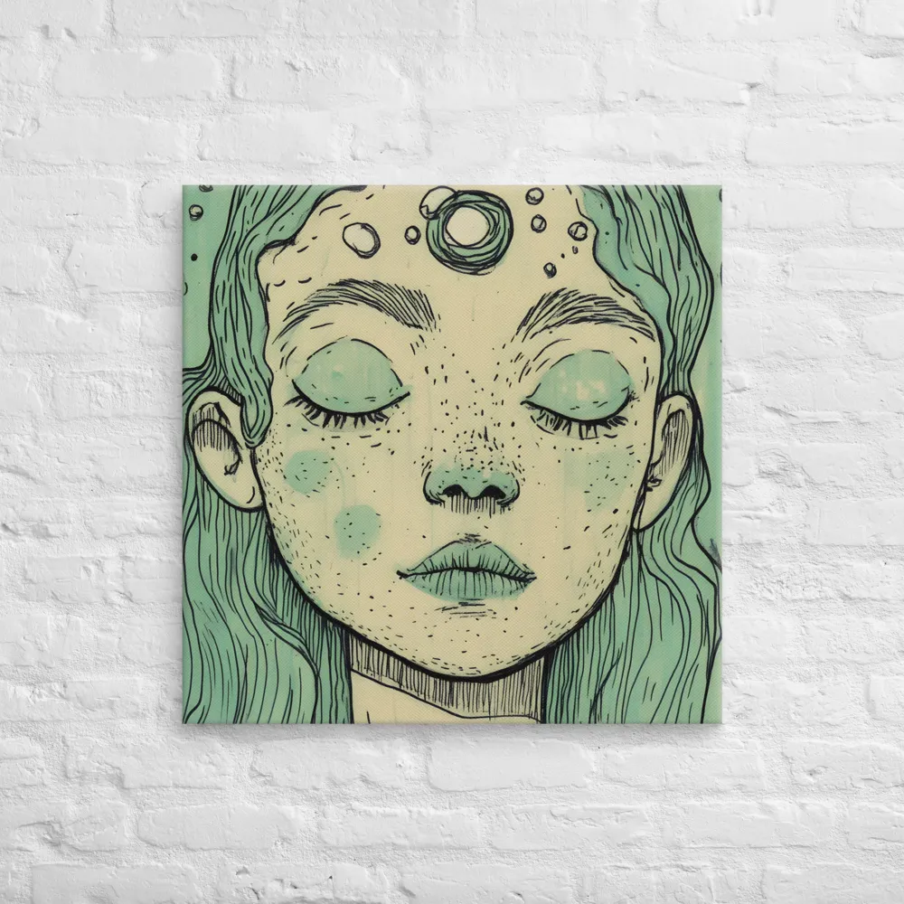 Beneath the Surface | Canvas | 28″×28″