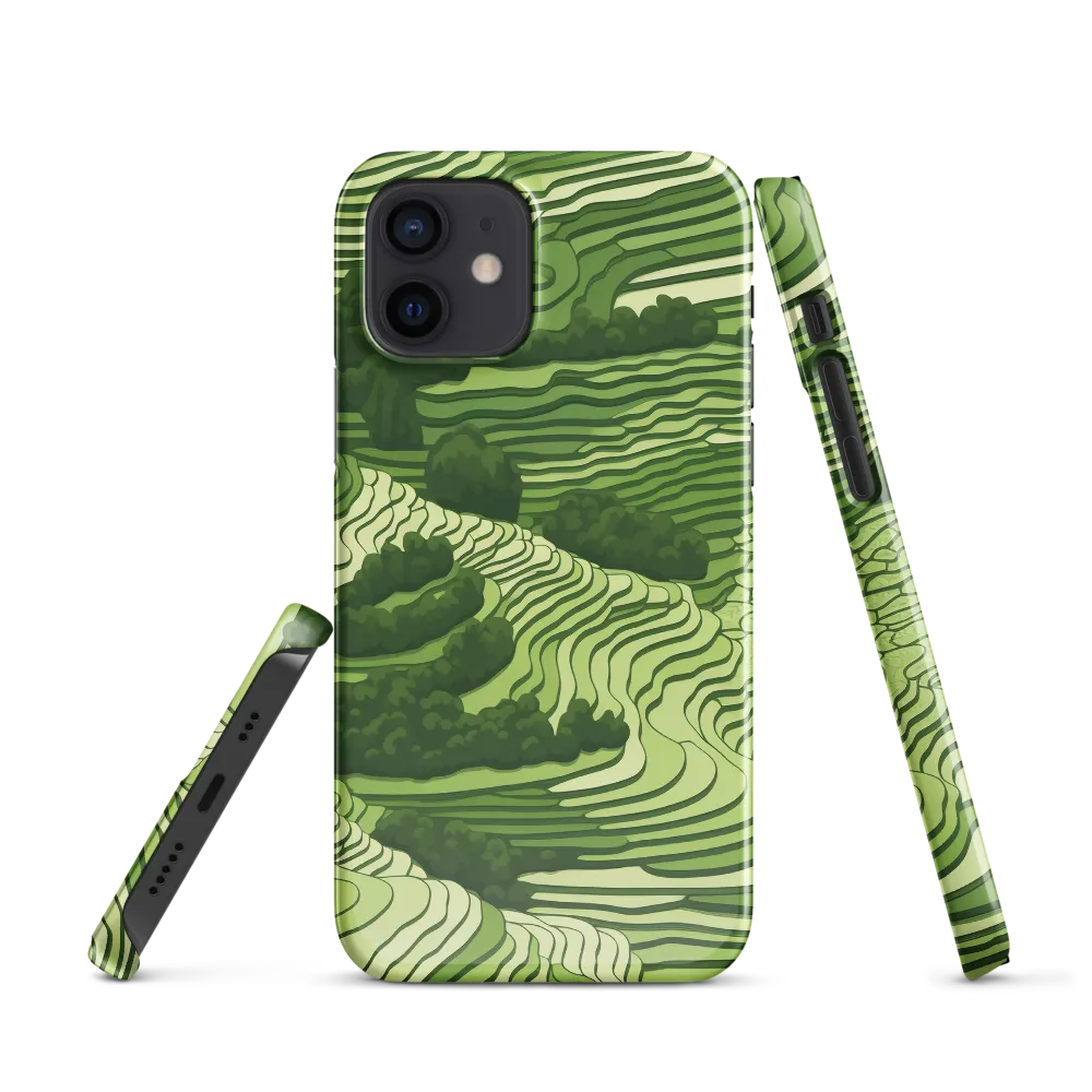 Waves of Green: An Abstract Landscape