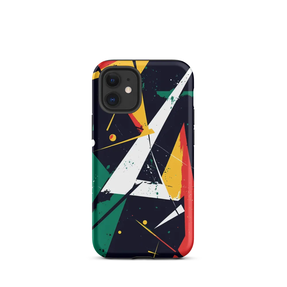 Dynamic Geometries | Phone Case |  12 mini | Tough Case | Matte