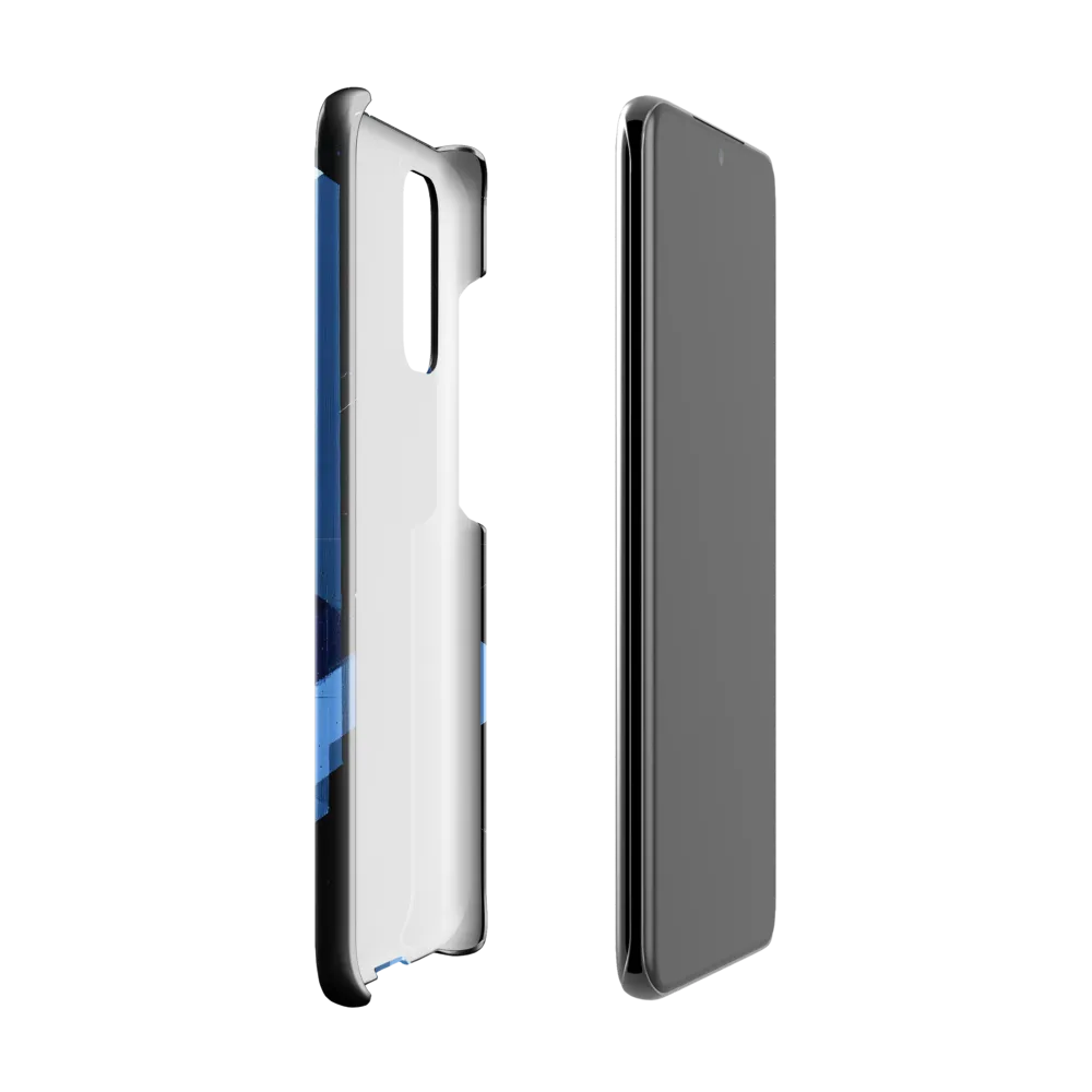 Blueprint of Depth | Phone Case |  S20 | Snap Case | Glossy