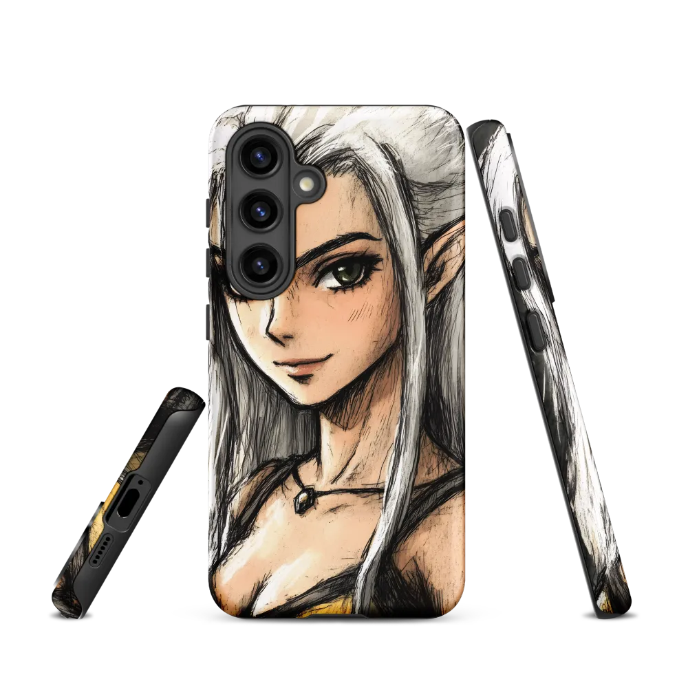 Ethereal Elegance: The Elf's Portrait