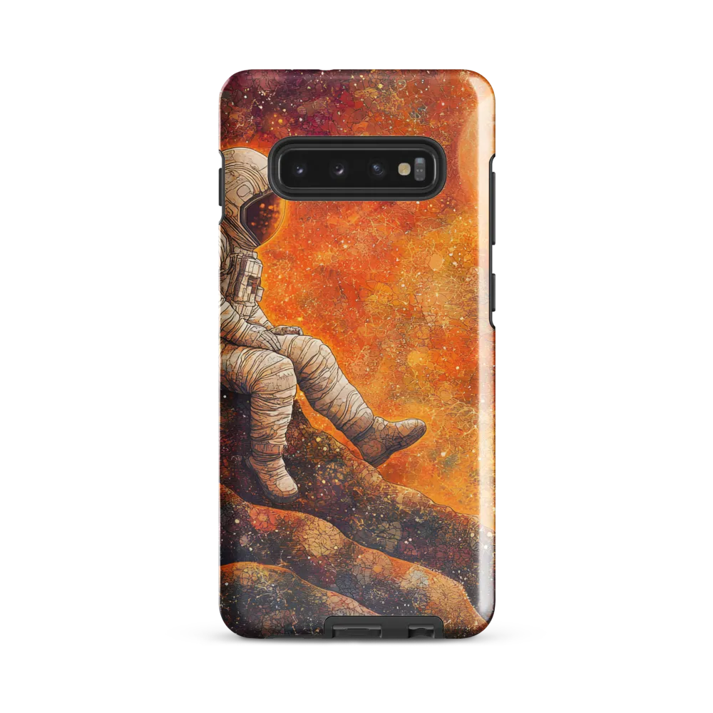 A Cosmic Solitude | Phone Case |  S10 Plus | Tough Case | Glossy