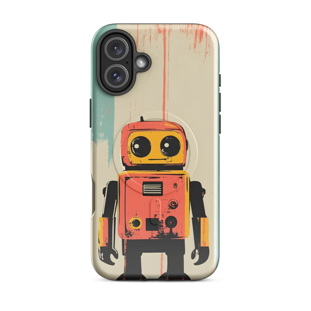 Retro Robot Charm