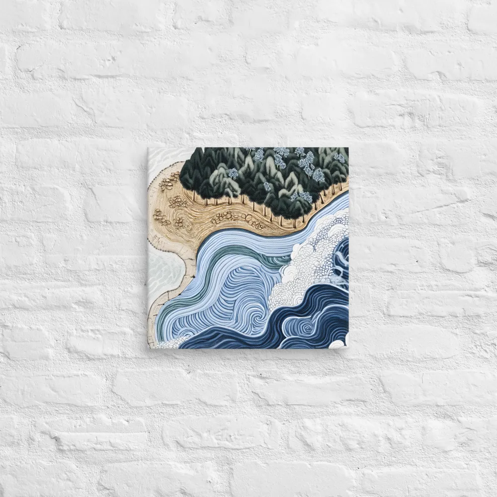 Oceanic Harmony: A Tranquil Landscape | Art Print