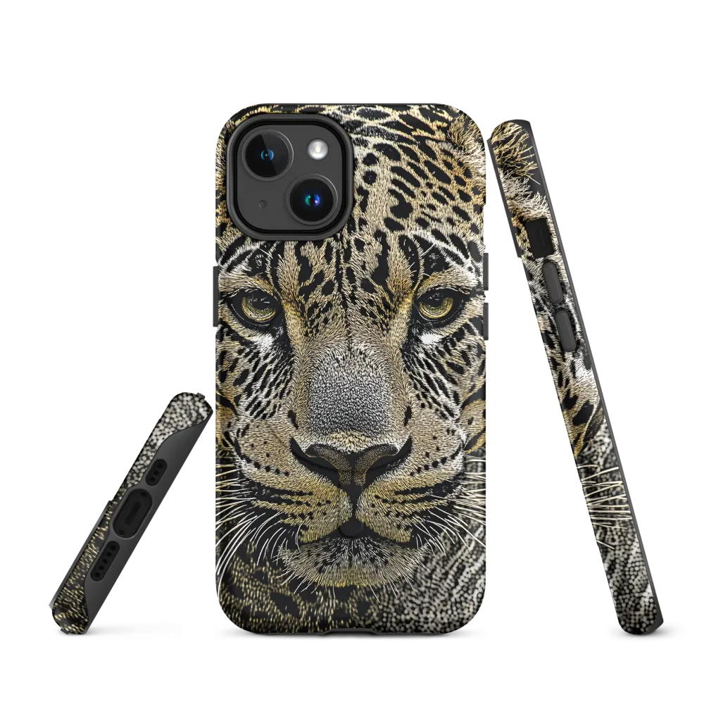 The Majestic Gaze: Portrait of a Leopard