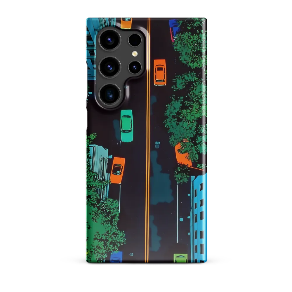 Urban Pulse: A Colorful Intersection